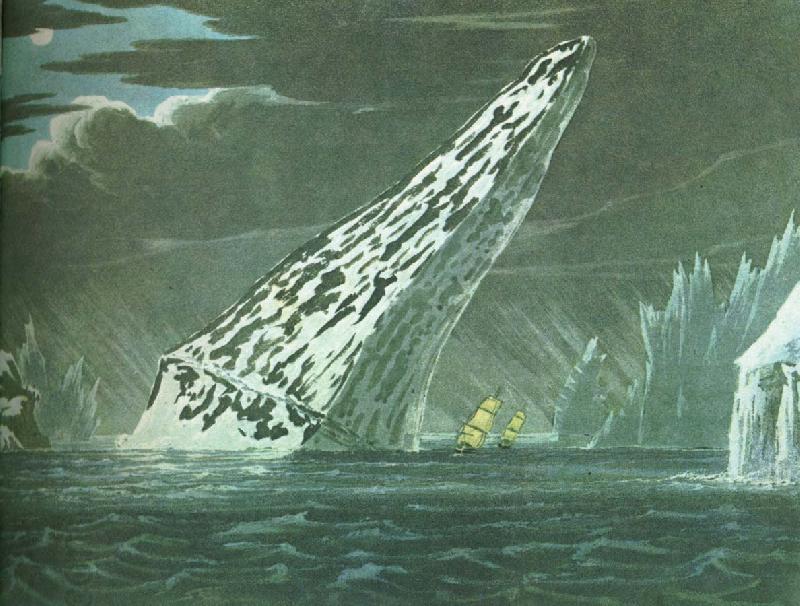 william r clark da fohn ross sokte efter norduastpassagen 1818 motte han sadana har isberg i baffinbukten China oil painting art